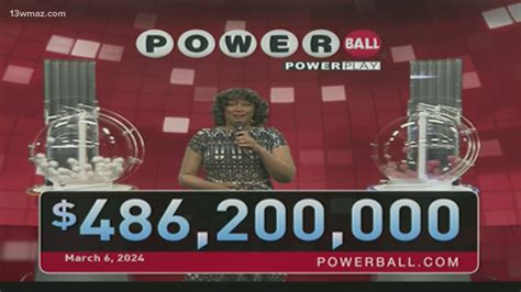 powerball march 6